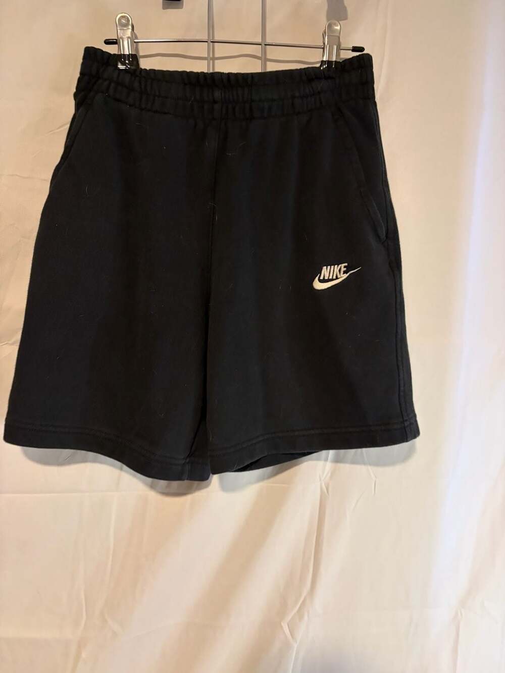 Nike Fleece Shorts Size L Black